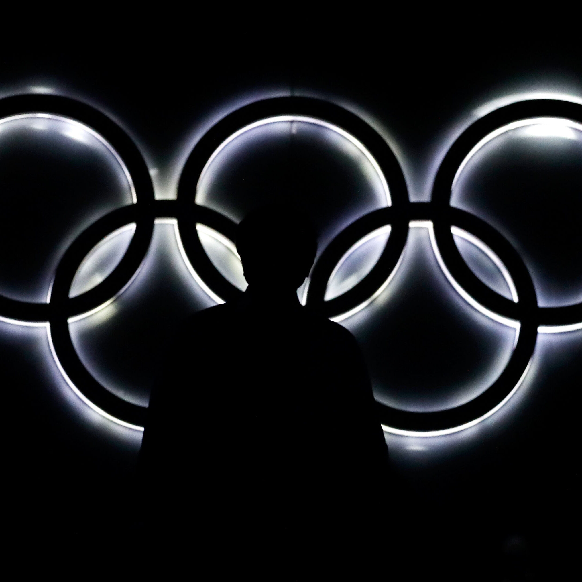 RIO DE JANEIRO, BRAZIL - AUGUST 05:  The Olympic rings are shown during the Opening Ceremony of the Rio 2016 Olympic Games at Maracana Stadium on August 5, 2016 in Rio de Janeiro, Brazil.  (Photo by Jamie Squire/Getty Images)